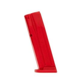 Weighted polymer training magazine for ASP M17/18 training pistol.